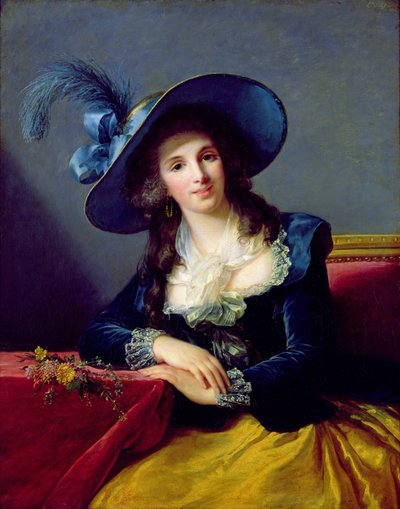 アントワネット-エリザベート-マリーダグソー（1756-1828）セギュル伯爵夫人、1785年 作： Elisabeth Louise Vigee Lebrun